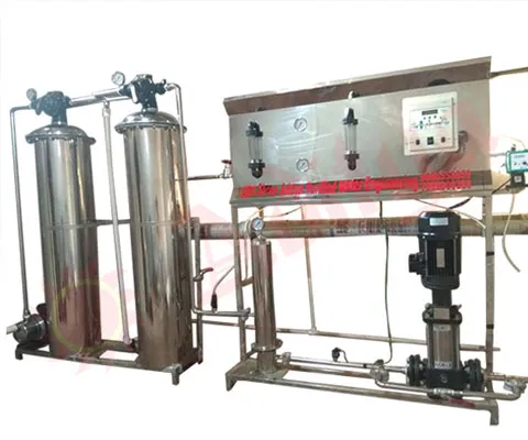 Commercial mineral water plant